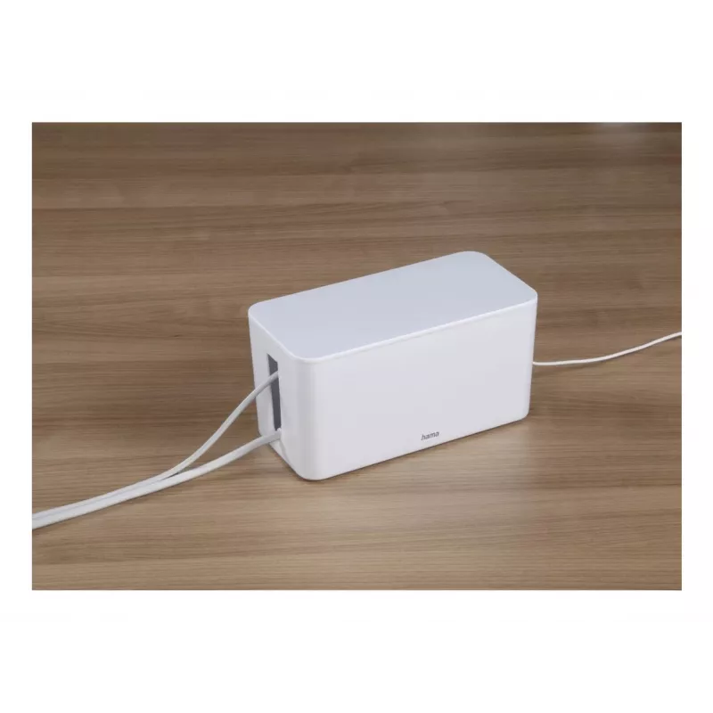 Hama Caixa de cabos mini para secretária/chão branco
