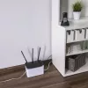 Hama Caixa de cabos mini para secretária/chão branco
