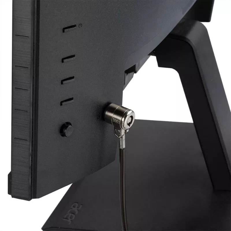 Cabo de segurança para portátil Lindy, 2 m, chave, plástico, policloreto de vinilo (PVC), aço, preto