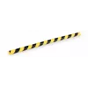 Proteção de canto de parede Durable 1126130 arredondada poliuretano preto amarelo 1000 mm