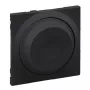 Legrand 765440 placa de cobertura/tampa de interruptor preto