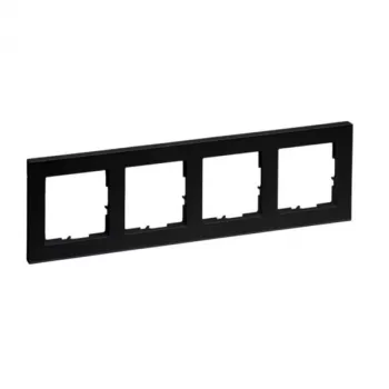 Legrand 765384 placa de parede/tampa de interruptor preto