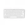 Teclado Hama WK-500 escritório/casa RF sem fios + Bluetooth QWERTZ alemão cinzento, branco