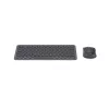 Hama WKM-500 Multi-Device conjunto de teclado e rato sem fios, compacto, QWERTZ alemão, preto