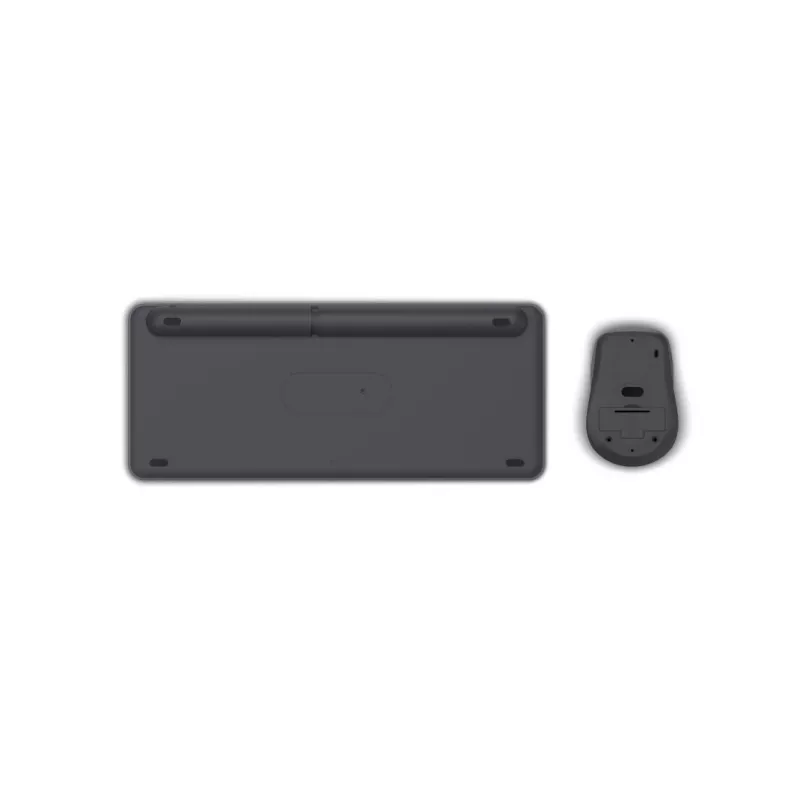 Hama WKM-500 Multi-Device conjunto de teclado e rato sem fios, compacto, QWERTZ alemão, preto