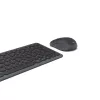 Hama WKM-500 Multi-Device conjunto de teclado e rato sem fios, compacto, QWERTZ alemão, preto