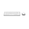 Hama WKM-500 Teclado e rato com Home USB + RF Wireless + Bluetooth QWERTZ Alemão cinzento, branco