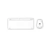 Hama WKM-500 Teclado e rato com Home USB + RF Wireless + Bluetooth QWERTZ Alemão cinzento, branco