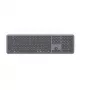 Hama WK-550 Teclado Home/Office RF Wireless + Bluetooth QWERTZ Alemão preto, cinzento-escuro
