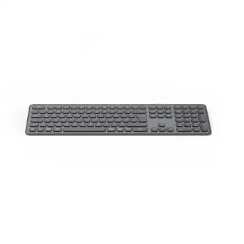Hama WK-550 Teclado Home/Office RF Wireless + Bluetooth QWERTZ Alemão preto, cinzento-escuro