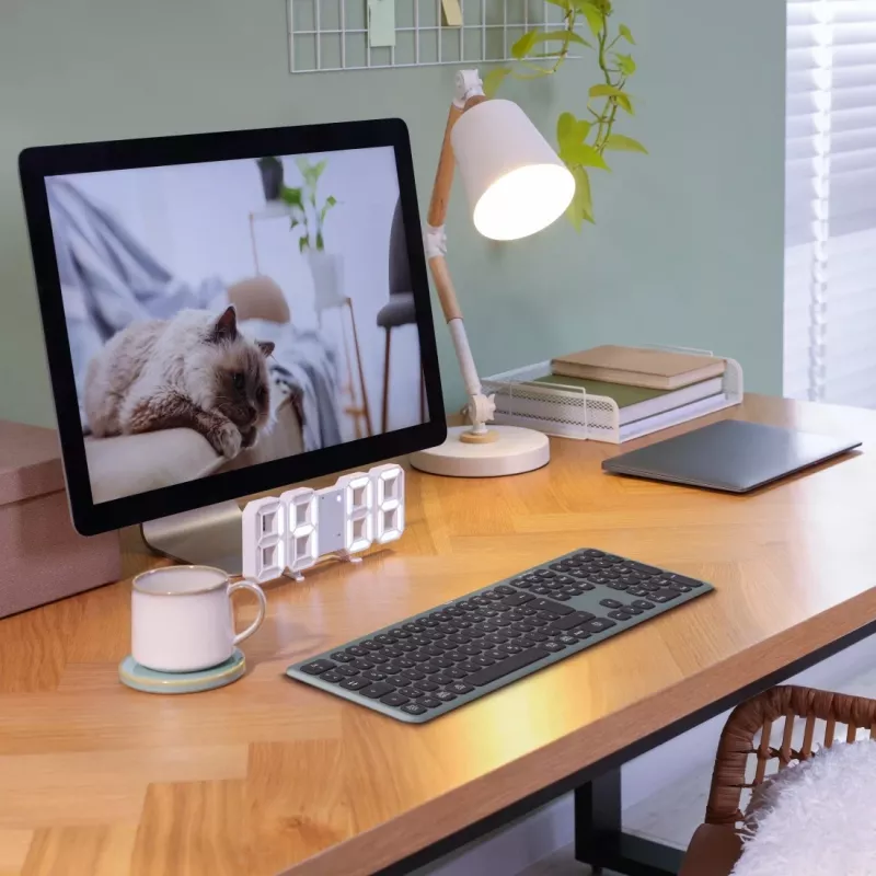 Hama WK-550 Teclado Home/Office RF Wireless + Bluetooth QWERTZ Alemão preto, cinzento-escuro