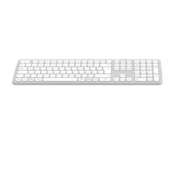 Hama WK-550 Teclado Home/Office RF Wireless + Bluetooth QWERTZ Alemão cinzento, branco
