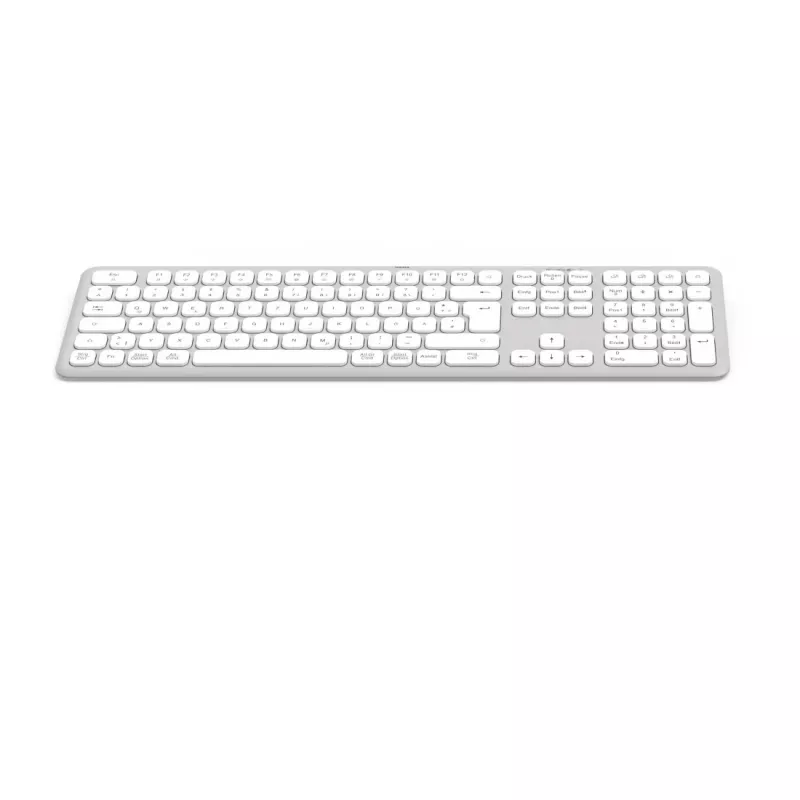 Hama WK-550 Teclado Home/Office RF Wireless + Bluetooth QWERTZ Alemão cinzento, branco