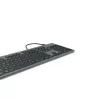 Hama CK-400 Teclado Home/Office USB QWERTZ Alemão preto, cinzento-escuro