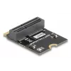 DeLOCK 64341 adaptador M.2 interno interface de anfitrião ficha M.2 preto