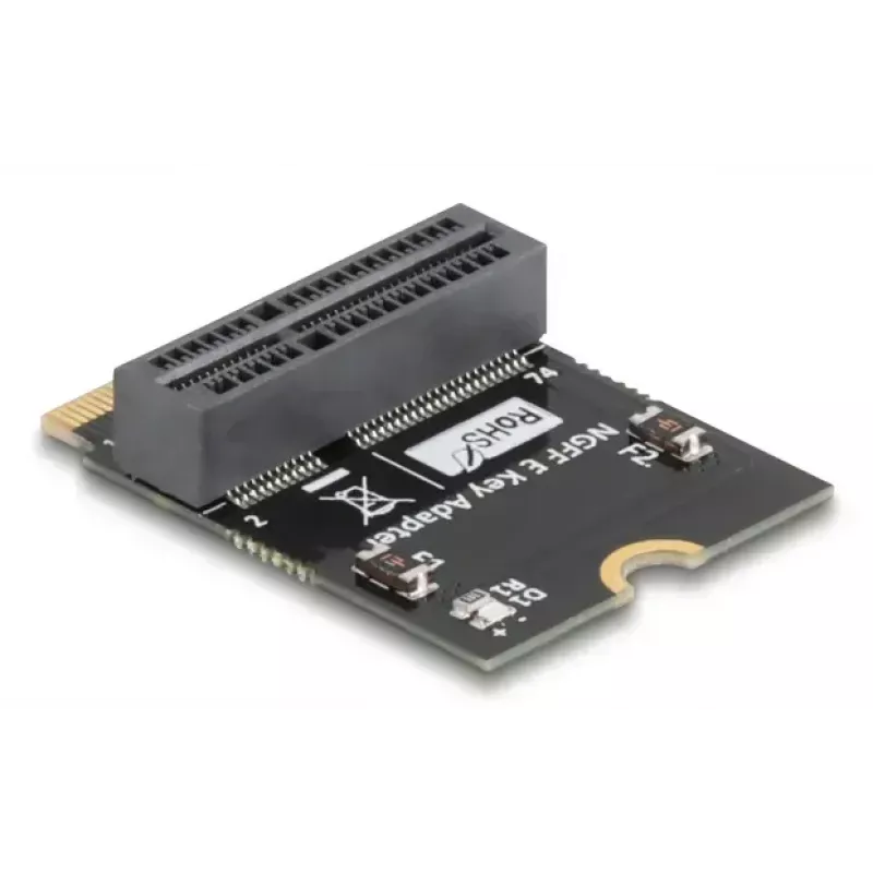 DeLOCK 64341 adaptador M.2 interno interface de anfitrião ficha M.2 preto