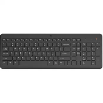 HP Wireless com 2.4 Teclado Home RF Wireless preto