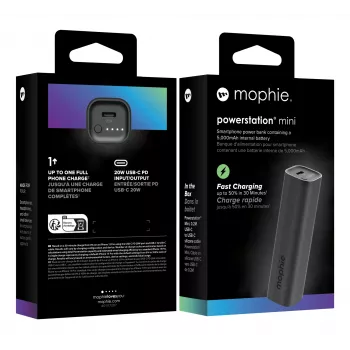mophie Powerstation Mini 5000 mAh preto