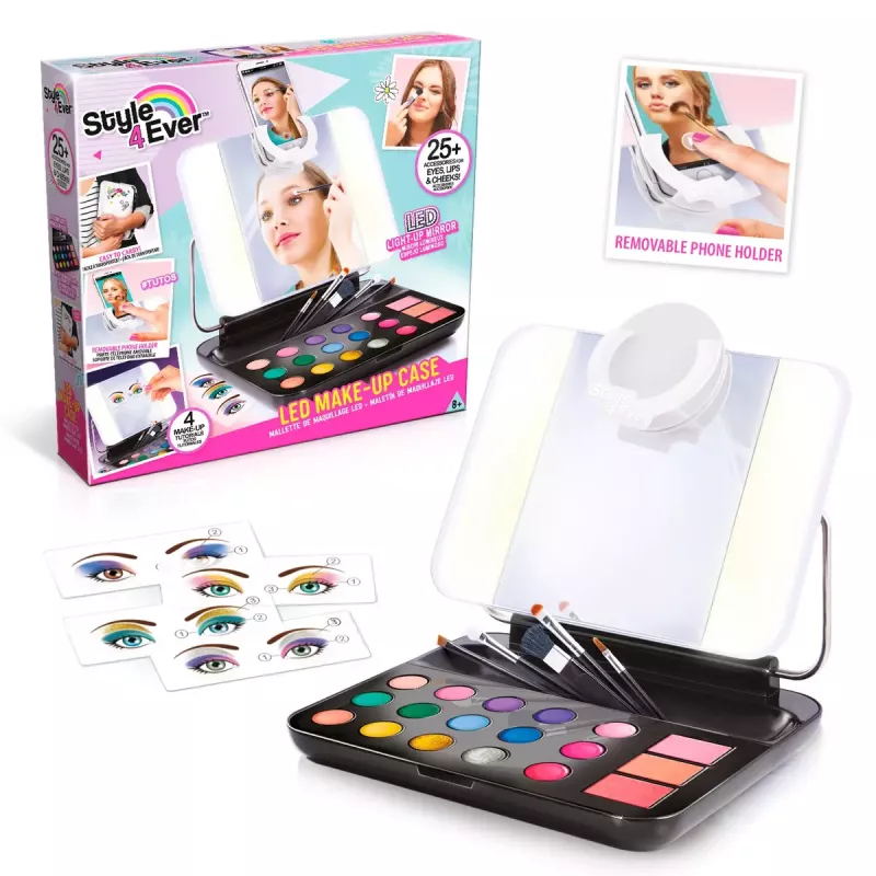 Conjunto de maquilhagem Canal Toys STYLE 4 EVER com iluminação LED