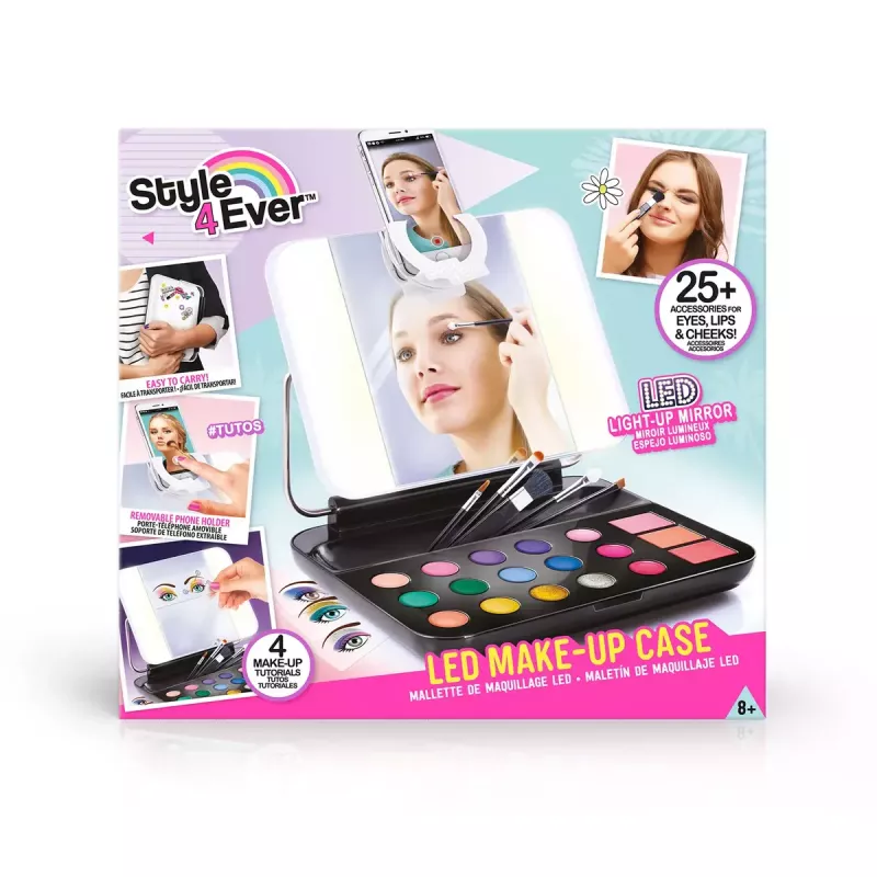 Conjunto de maquilhagem Canal Toys STYLE 4 EVER com iluminação LED
