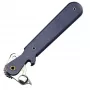 Abre-latas mecânico Westmark Columbus preto aço escovado largura 28 mm profundidade 162 mm altura 28 mm