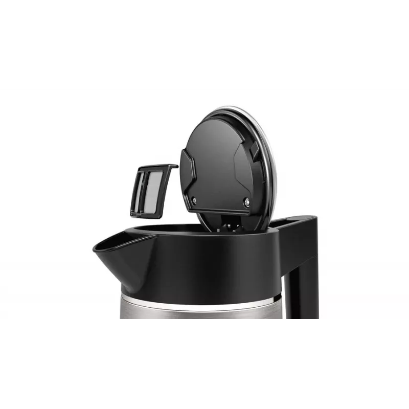 Bosch TWK5P480 chaleira 1,7 L 2400 W preto, aço inoxidável