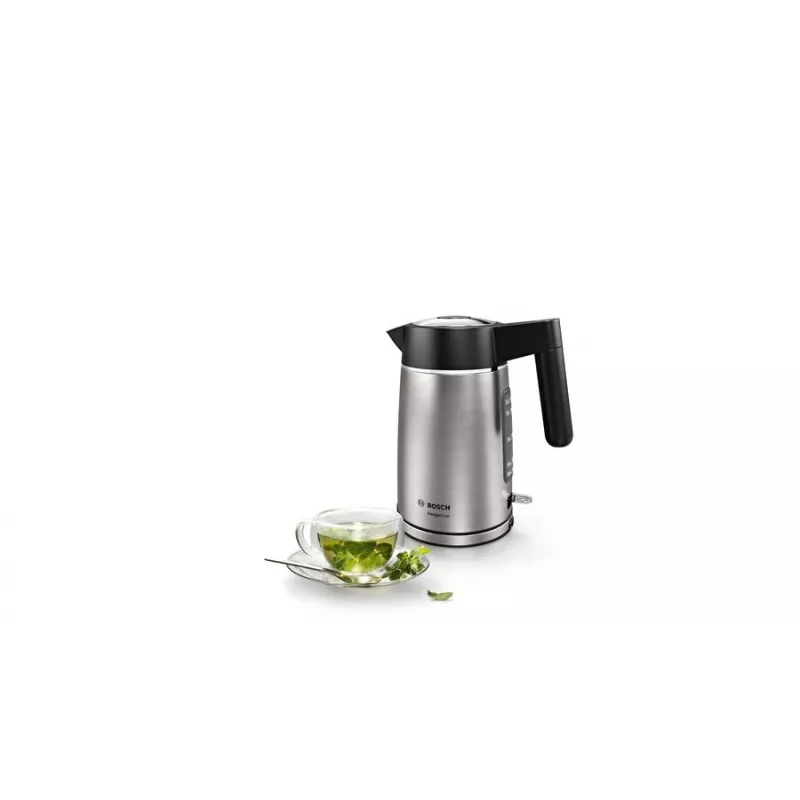 Bosch TWK5P480 chaleira 1,7 L 2400 W preto, aço inoxidável