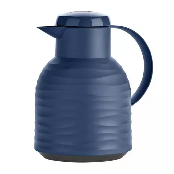 Garrafa de vácuo EMSA Samba Wave 1 L azul-marinho