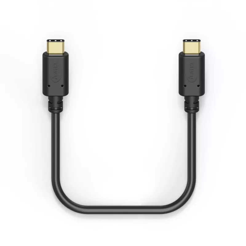 Cabo USB Hama 00187294 USB 2.0 1,5 m USB C preto