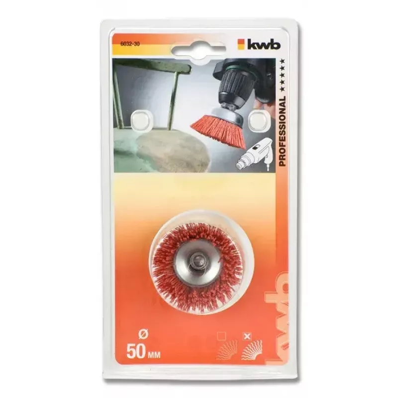 Escova de arame tipo tacho KWB 603230 5 cm