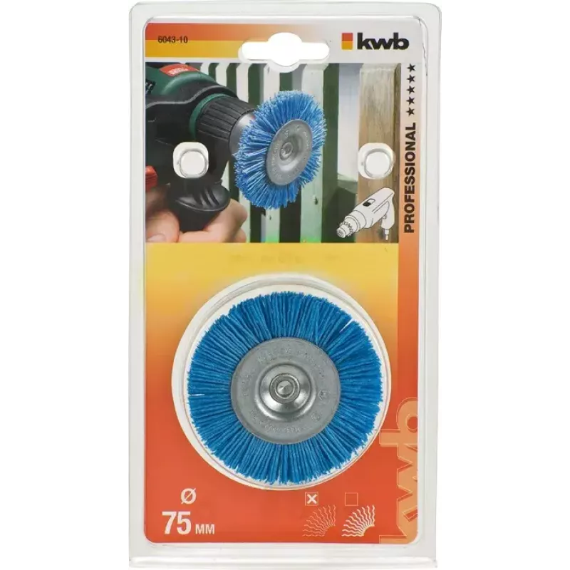 Disco de polir KWB escova circular 604310