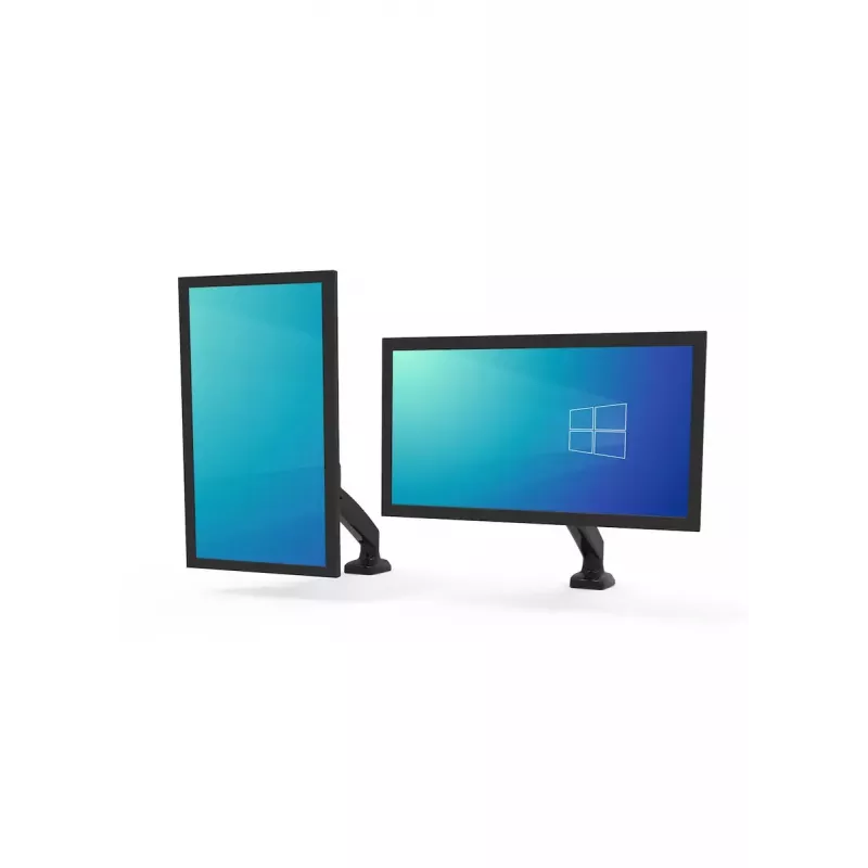 Suporte para monitor Port Designs 901104 81,3 cm preto fixação por aperto VESA 75x75 100x100