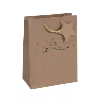 Saco de presente Sigel GT038 castanho 170x90x230 mm