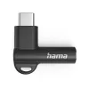 Hama 00201701 adaptador de cabo USB-C 3,5 mm preto