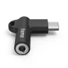 Hama 00201701 adaptador de cabo USB-C 3,5 mm preto