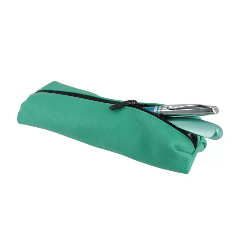 Estojo de lápis Herlitz Origami Funky Soft poliuretano turquesa 200x65x35mm