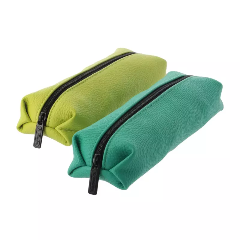 Estojo de lápis Herlitz Origami Funky Soft poliuretano turquesa 200x65x35mm
