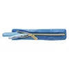 Estojo de lápis macio Herlitz Bright Animals PU azul 200x40x40 mm