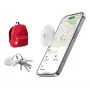 Cellularline Tracy – Item Tracker para iOS compatível com Android, ideal para localizar chaves, mochilas e objetos pessoais através da app «Onde está?» da Apple. Compacto, preciso e fácil de configurar.