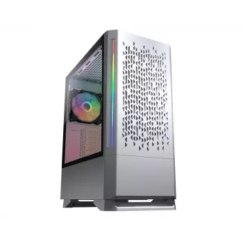 Caixa para PC COUGAR caixa gaming MX430 Air RGB branca midi tower