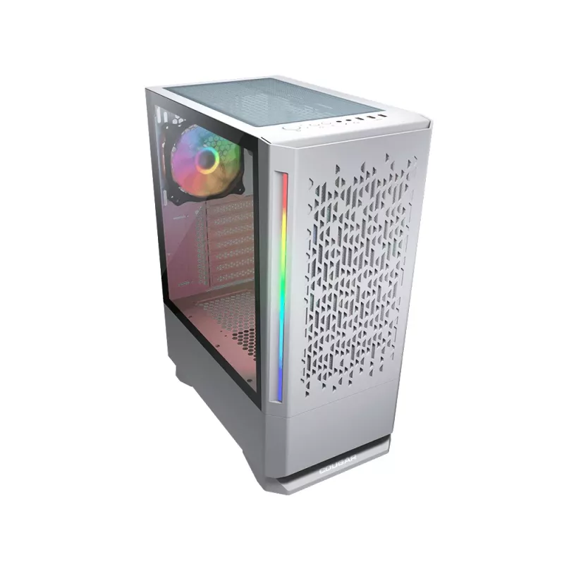 Caixa para PC COUGAR caixa gaming MX430 Air RGB branca midi tower