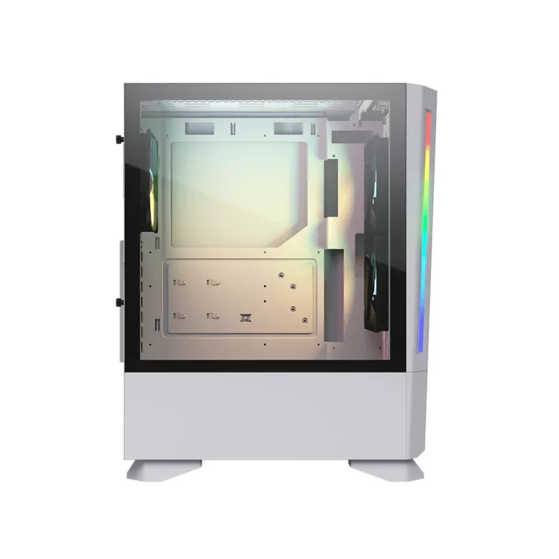 Caixa para PC COUGAR caixa gaming MX430 Air RGB branca midi tower