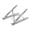 Suporte para portátil Hama alumínio prateado 39,6 cm (15,6 polegadas)