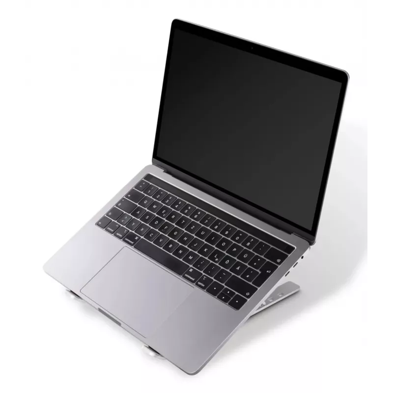 Suporte para portátil Hama alumínio prateado 39,6 cm (15,6 polegadas)