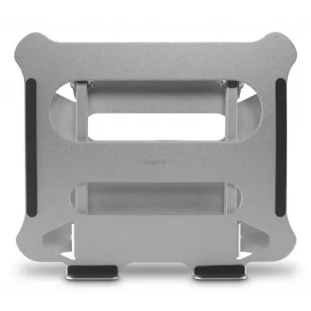 Suporte para portátil Hama alumínio prateado 39,6 cm (15,6 polegadas)