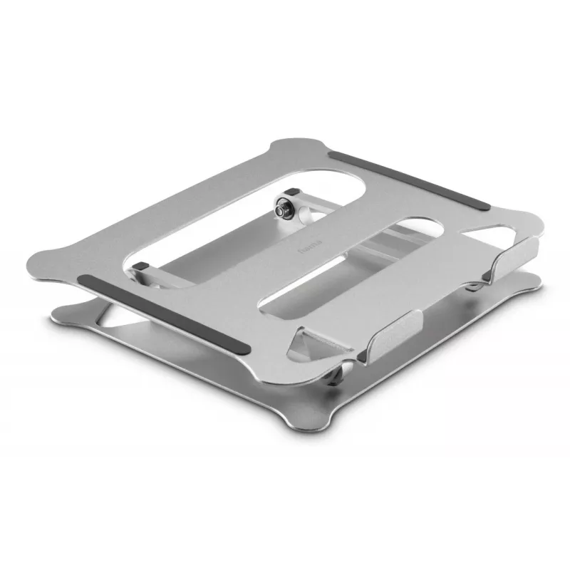 Suporte para portátil Hama alumínio prateado 39,6 cm (15,6 polegadas)