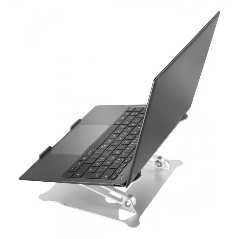Suporte para portátil Hama alumínio prateado 39,6 cm (15,6 polegadas)
