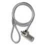 Hama Light cadeado para portátil, combinação de 4 dígitos, aço carbono, prateado