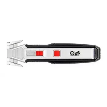 X-ato Wedo 78 888 preto vermelho prateado lâmina retrátil 50 mm de largura 175 mm de comprimento