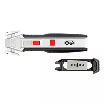X-ato Wedo 78 888 preto vermelho prateado lâmina retrátil 50 mm de largura 175 mm de comprimento